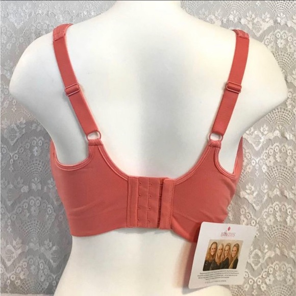 NWT Breezies Coral, Underwire, Soft Comfort Bra 40DDD - Picture 6 of 10